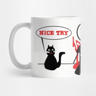 Curiosity Didn't Kill The Cat - Bad Kitty Mug